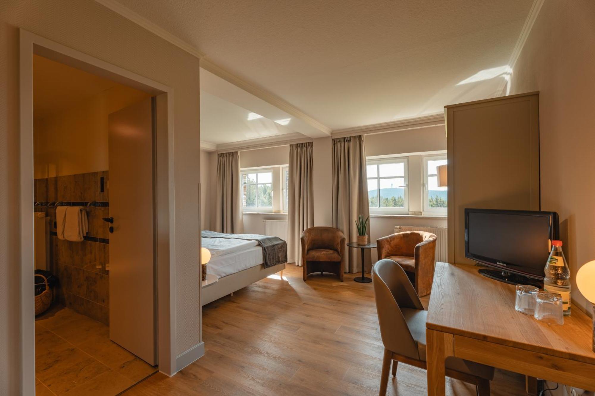 Hotel Sachsenbaude Oberwiesenthal Exterior foto