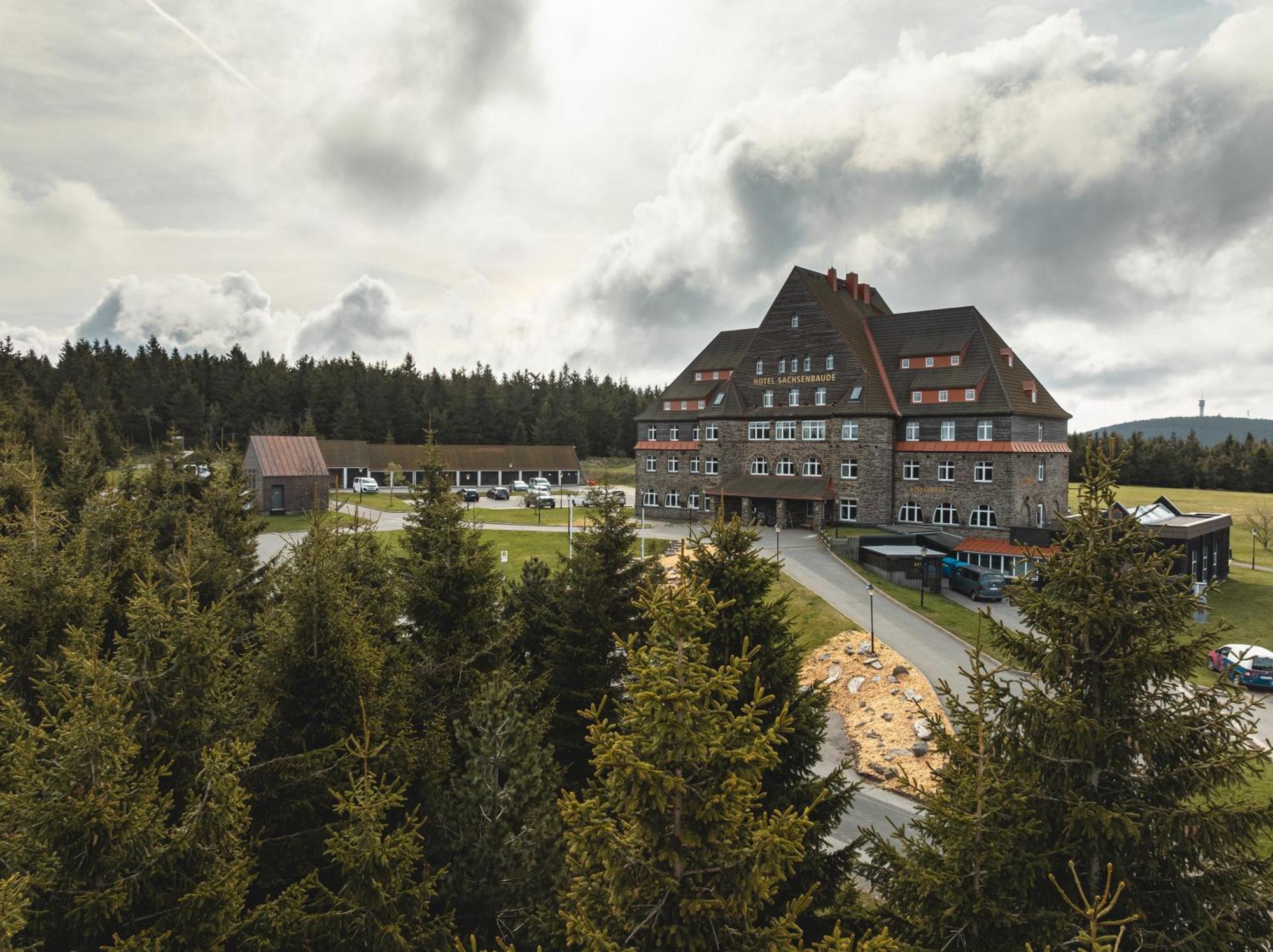 Hotel Sachsenbaude Oberwiesenthal Exterior foto